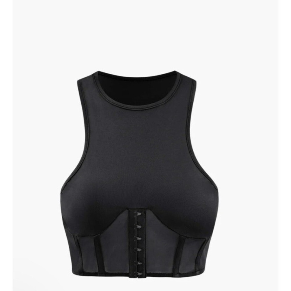 Mesh Tank Top Size XL Black Micas